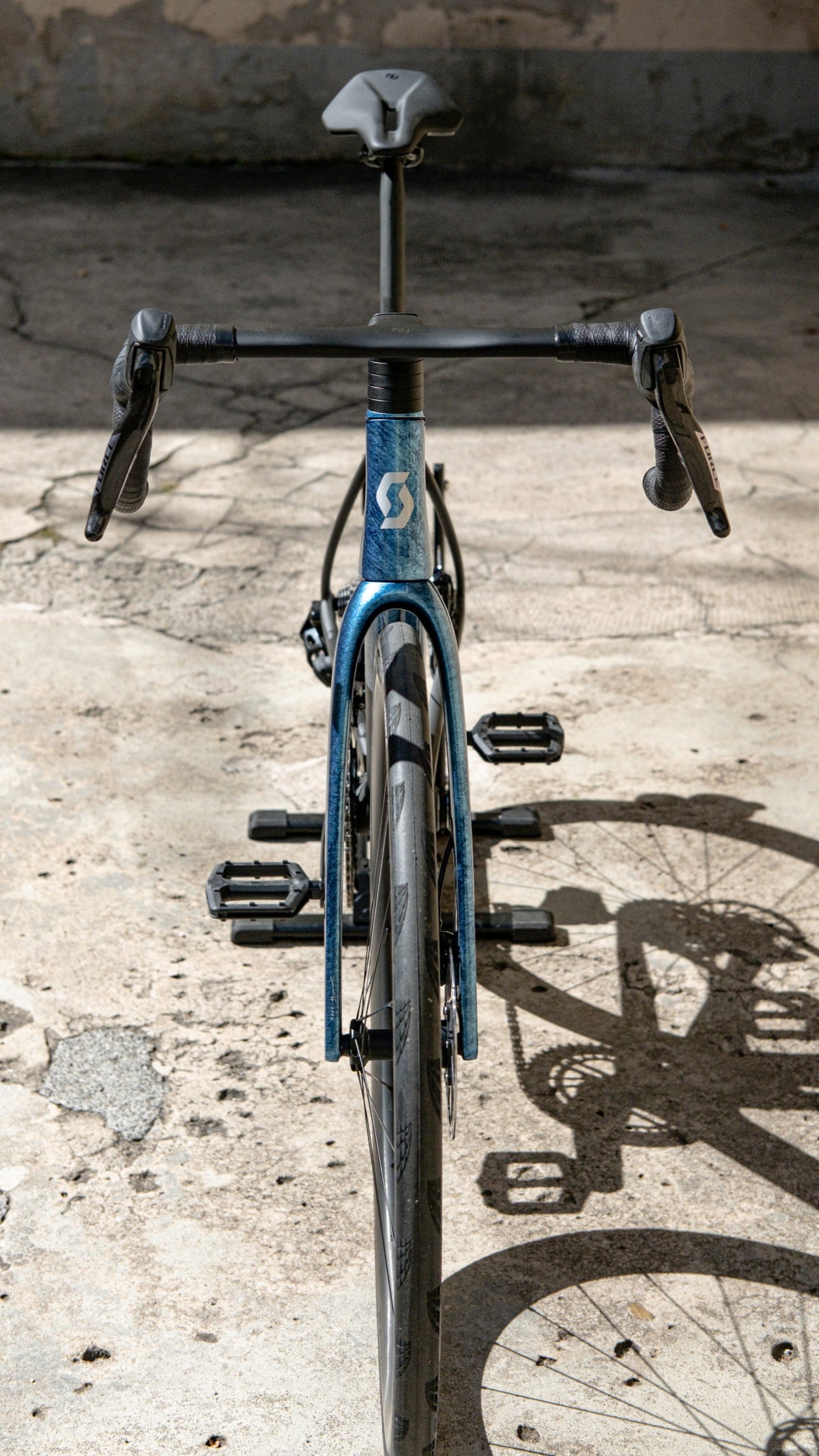 Scott Addict RC TEAM - Watery Blue / Carbon Black