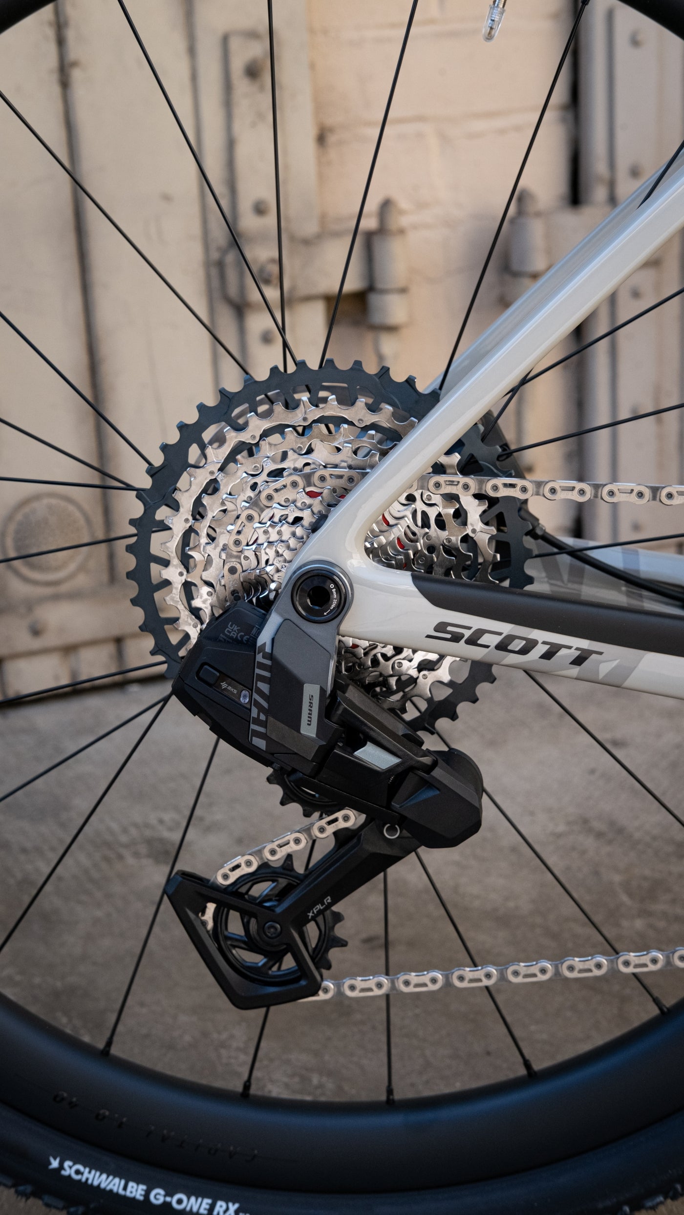 Scott Addict Gravel 20 - Taupe Beige