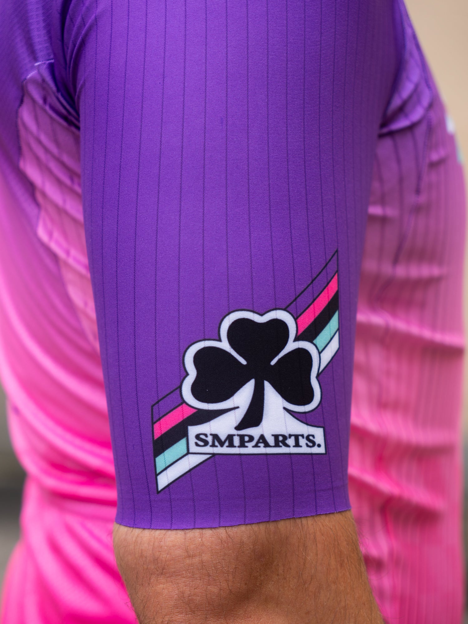 SMParts. Aero Race Kurzarm Trikot - Purple/Pink