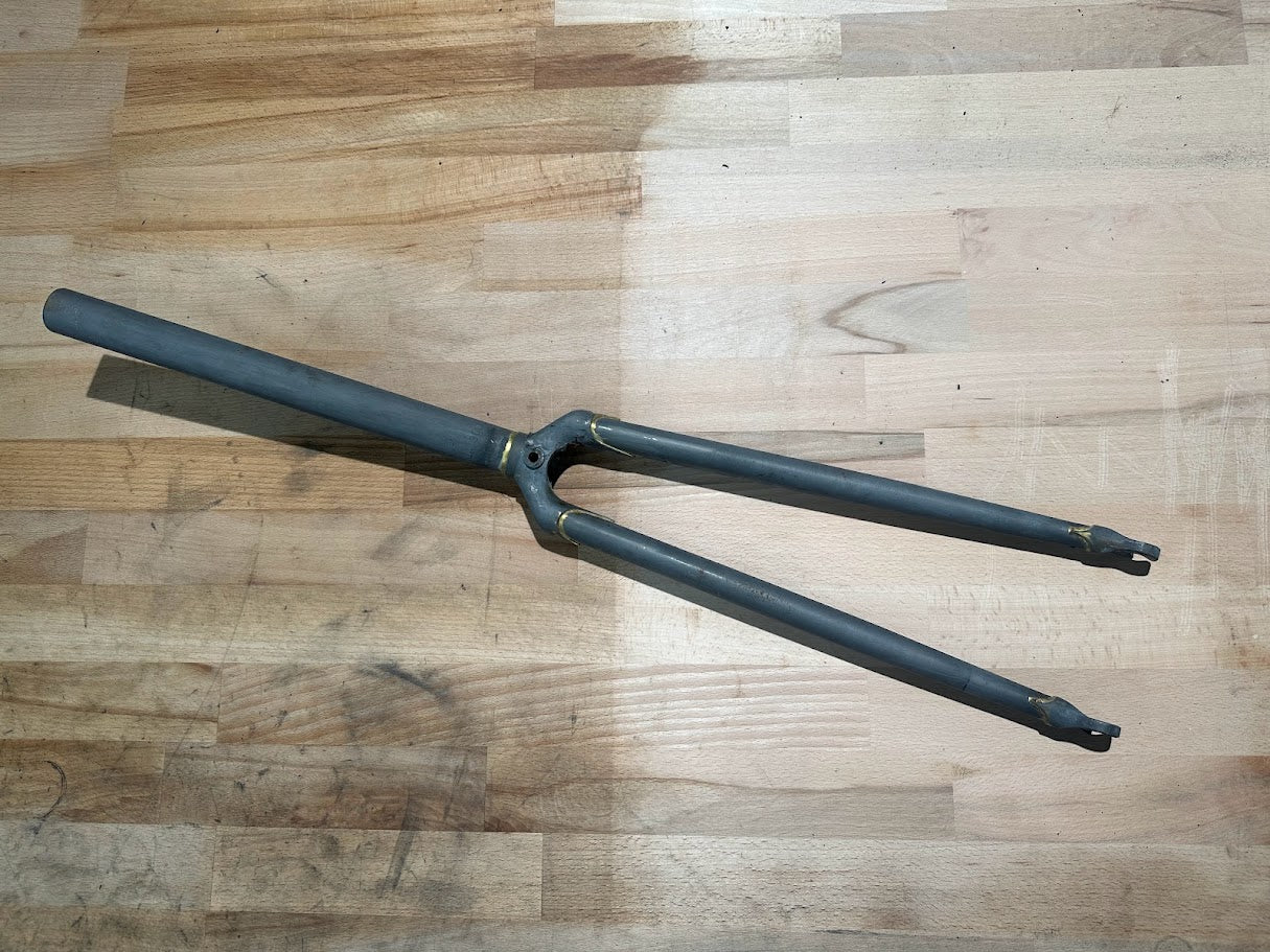SMParts. Track fork 1 1/8" A-Head lugged raw