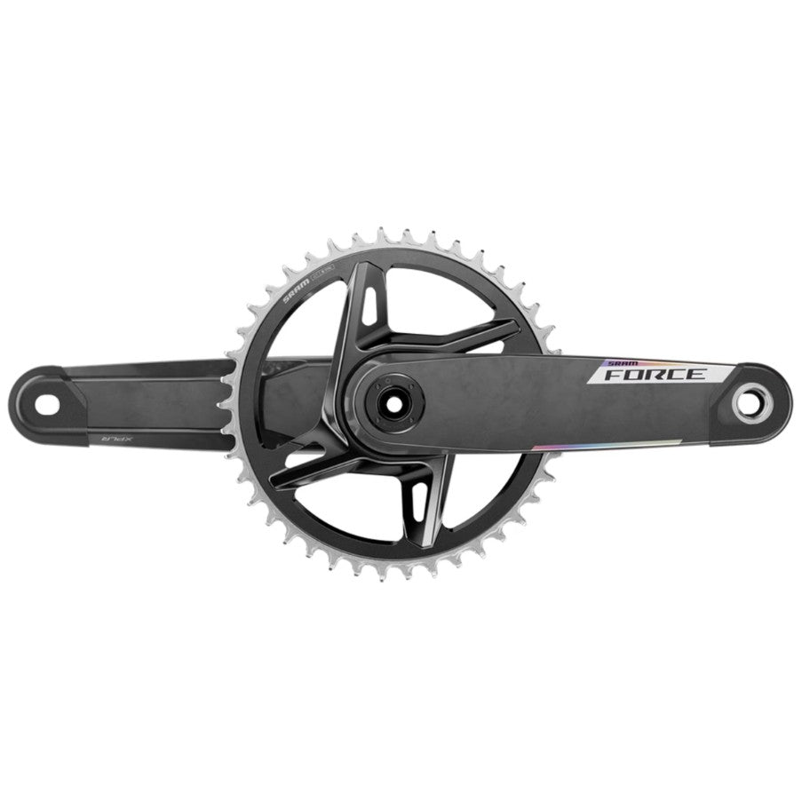 SRAM FORCE AXS crankset, 175mm - 46 teeth DUB Black