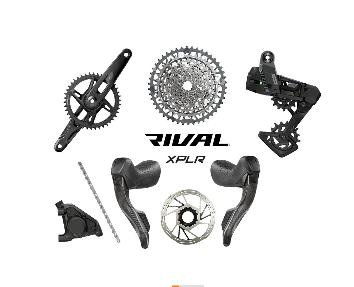 SRAM RIVAL E1 XPLR 1x13 - Komplettgruppe