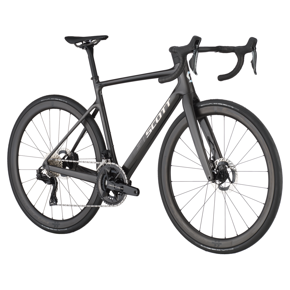 Scott Addict 10 (2025) Rennrad, Shimano Dura Ace Di2 2x12 - Carbon Bla