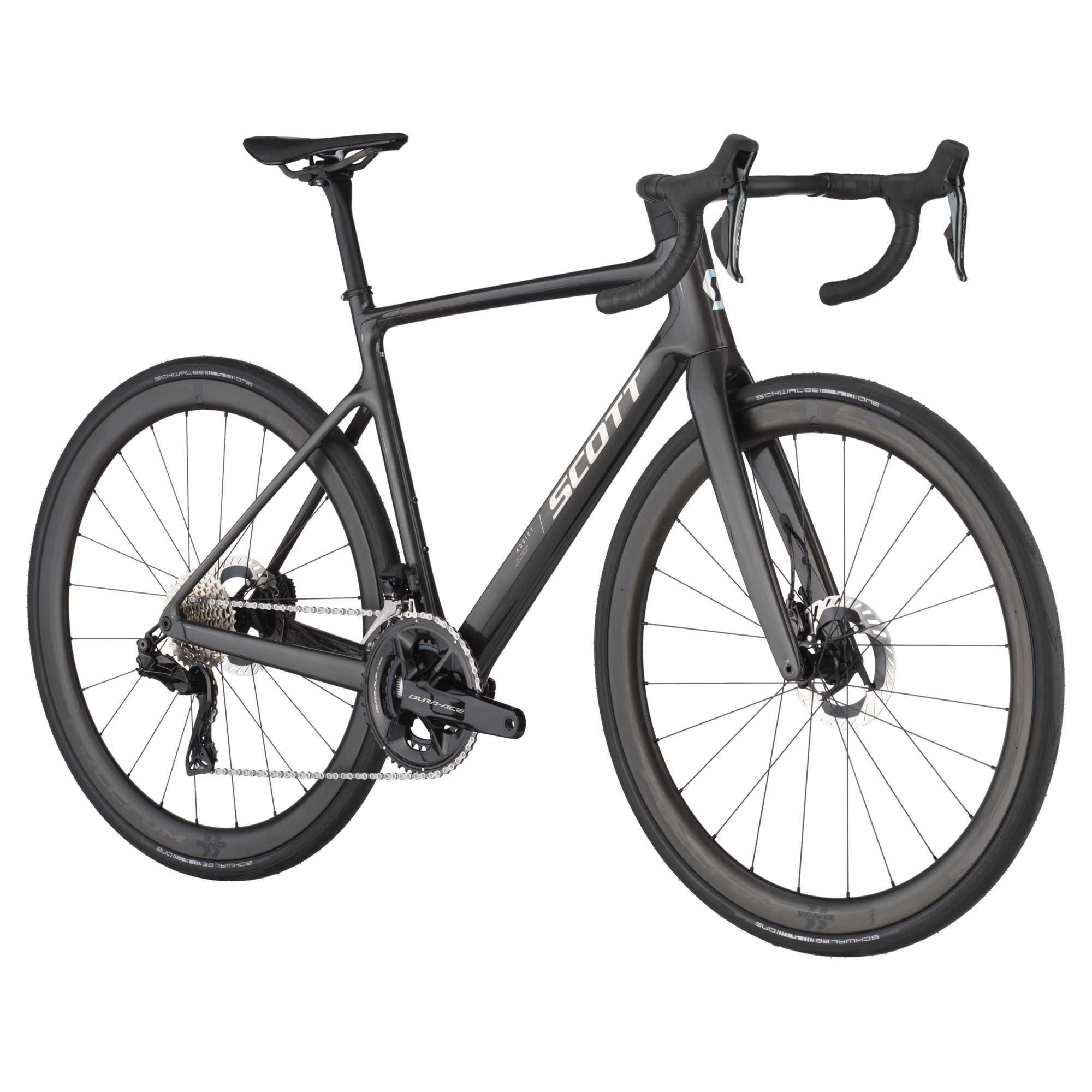 Scott Addict 10 (2025) Rennrad, Shimano Dura Ace Di2 2x12 - Carbon Black