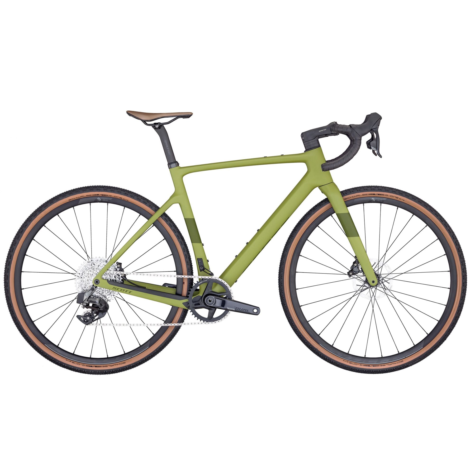 Scott Addict Gravel 30 - rain forest green