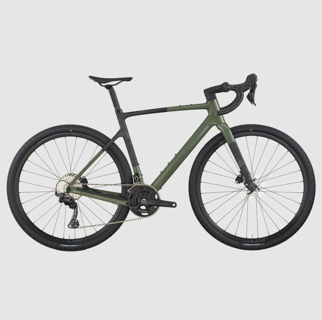 Scott Addict Gravel 40 - Wenge Green