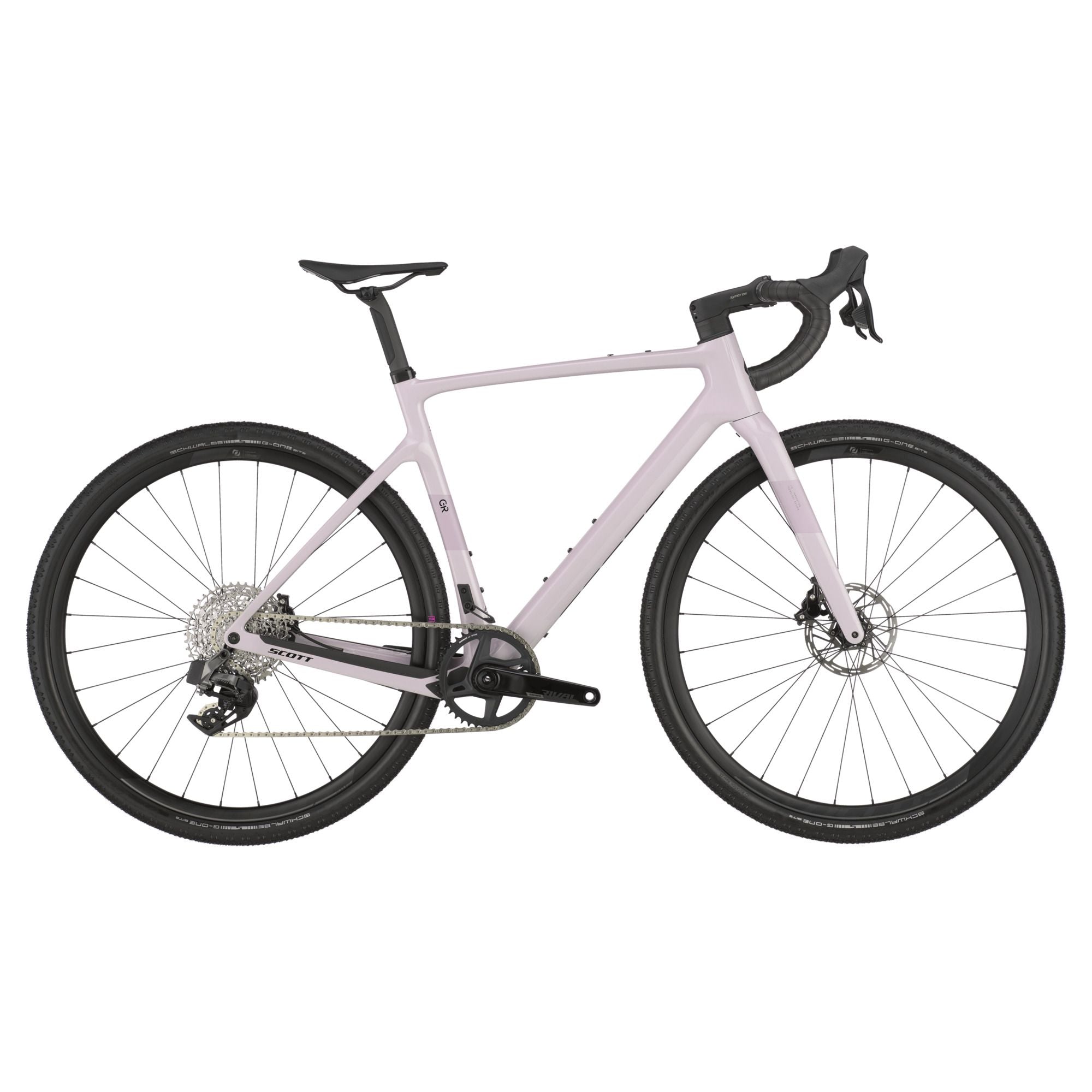 Scott Addict Gravel 30 Rival AXS Gravel Bike - Hushed Pink