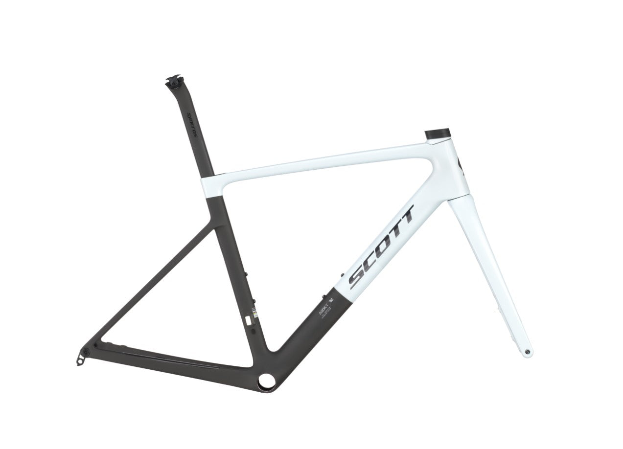 Scott Addict RC Pro HMX Carbon Rahmen-Set, Cumulus White - 56cm/Large