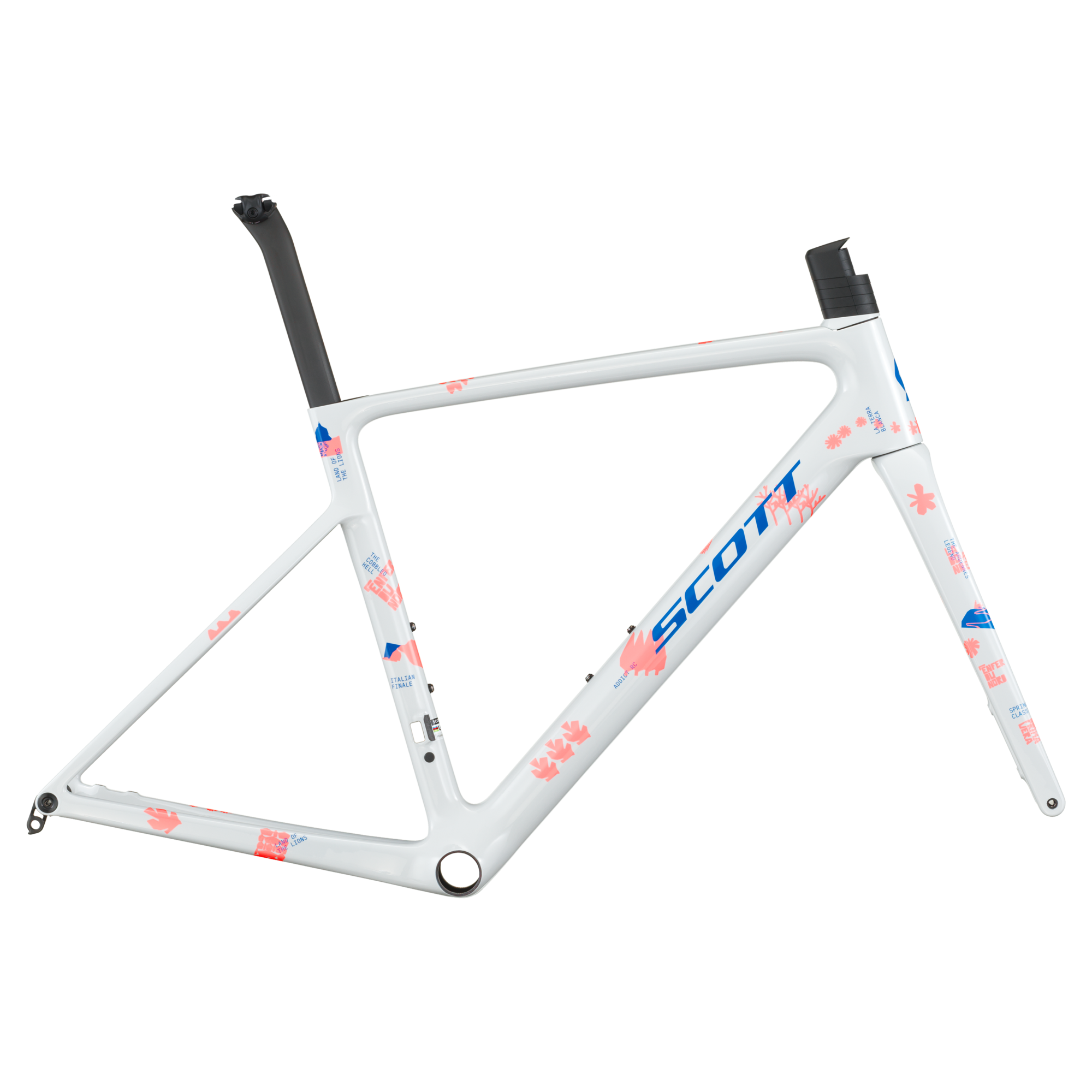 Scott Addict RC Pro HMX Carbon Rahmen-Set - Beluga Grey