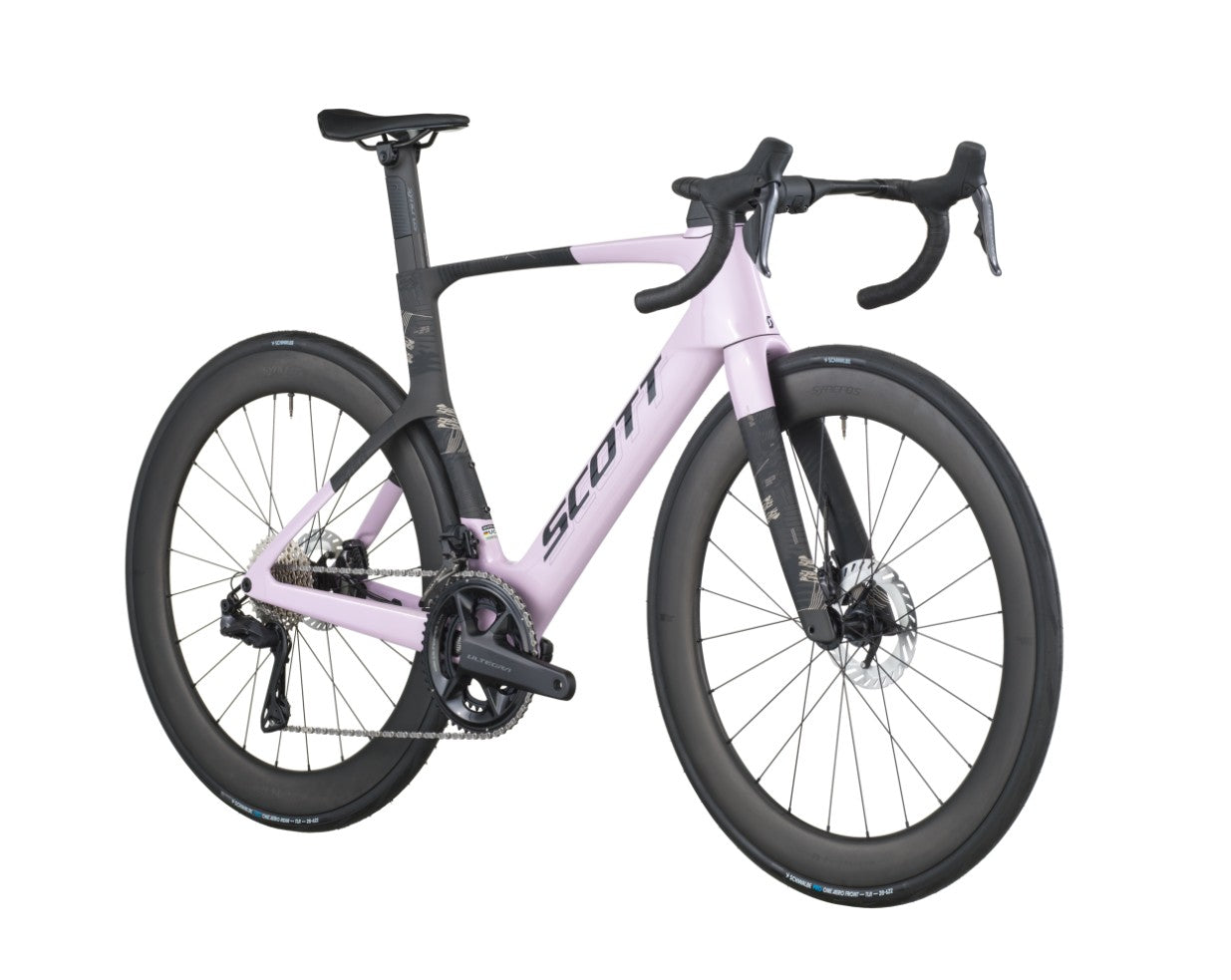 Scott Foil RC 10, Shimano Ultegra Di2 - Violett Pink / Carbon Black