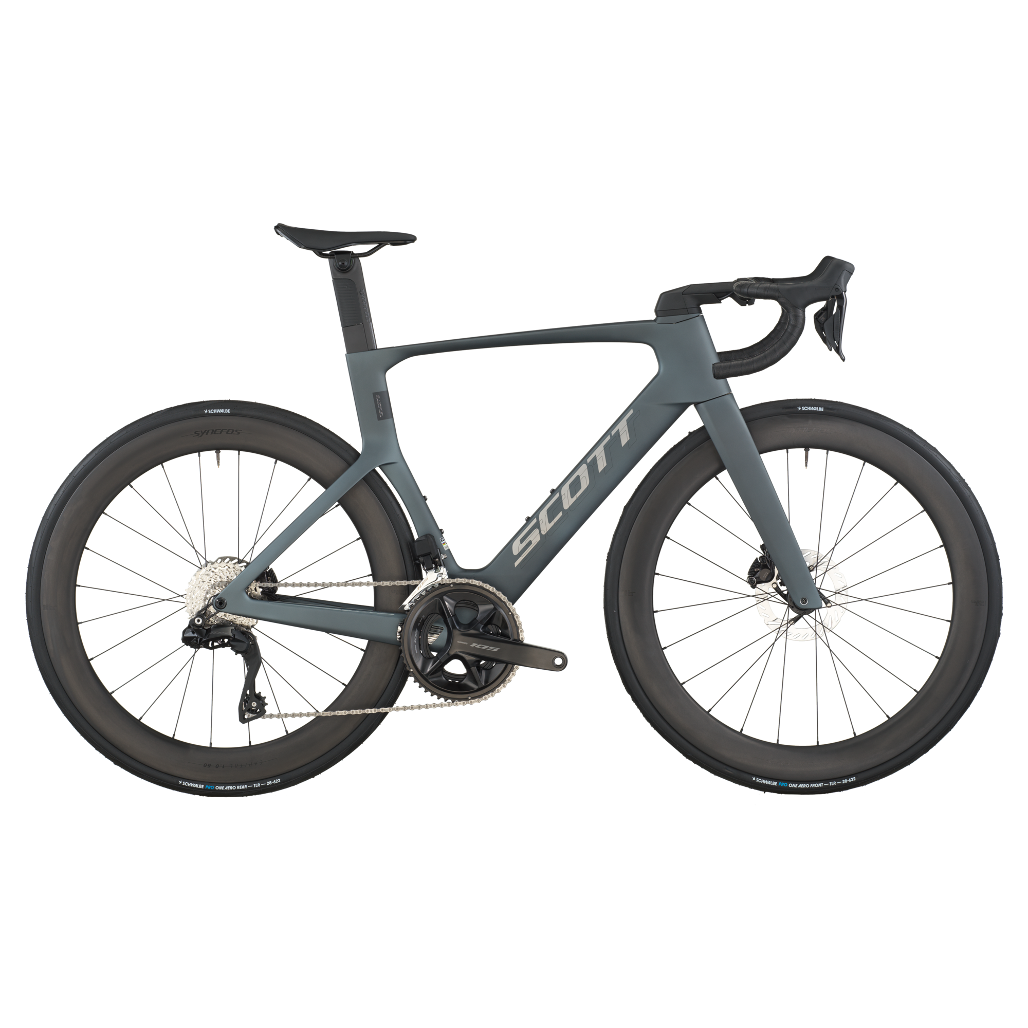 Scott Foil RC 20, Shimano 105 Di2 - Carbon Grey