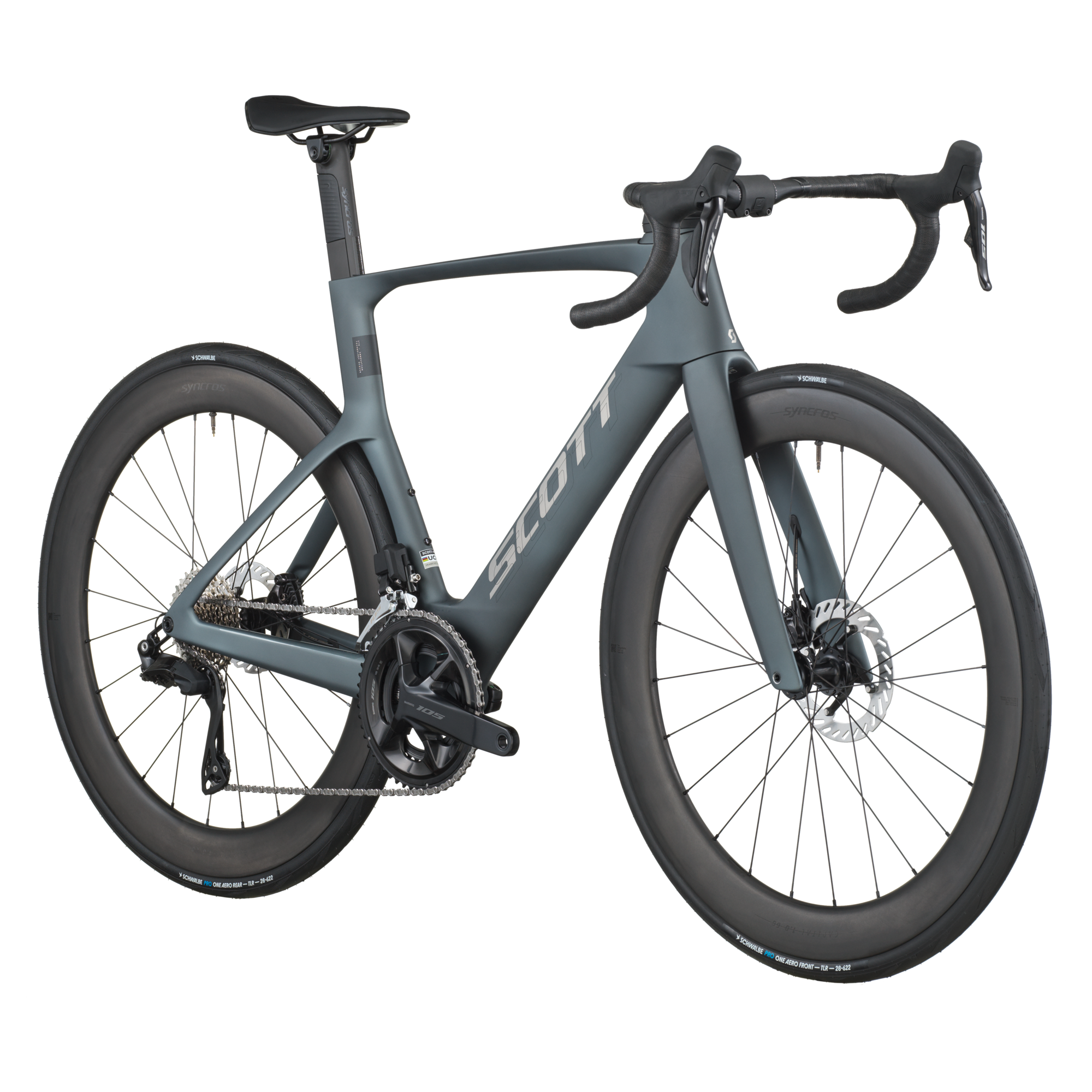 Scott Foil RC 20, Shimano 105 Di2 - Carbon Grey