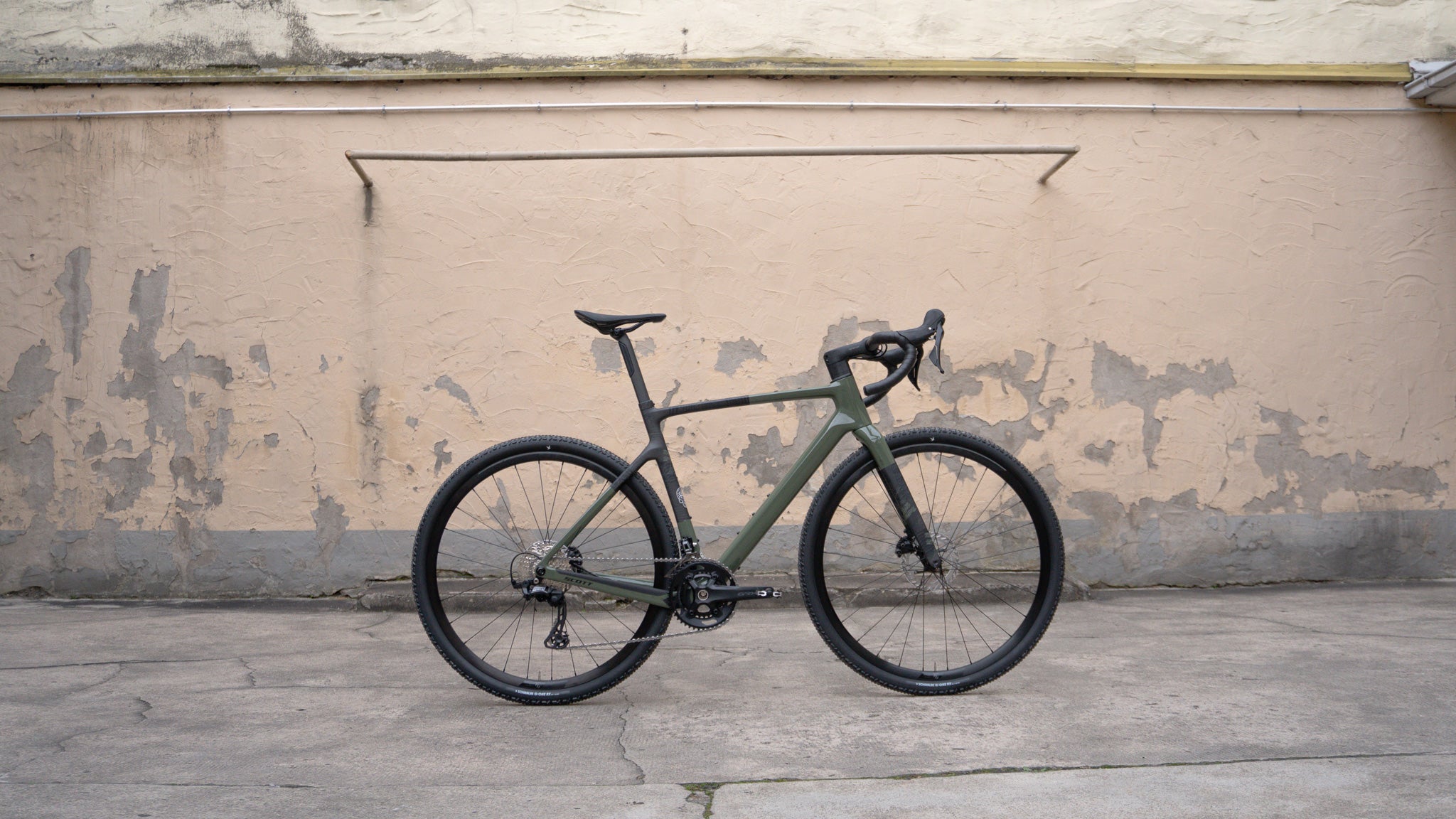 Scott Addict Gravel 40 - Wenge Green