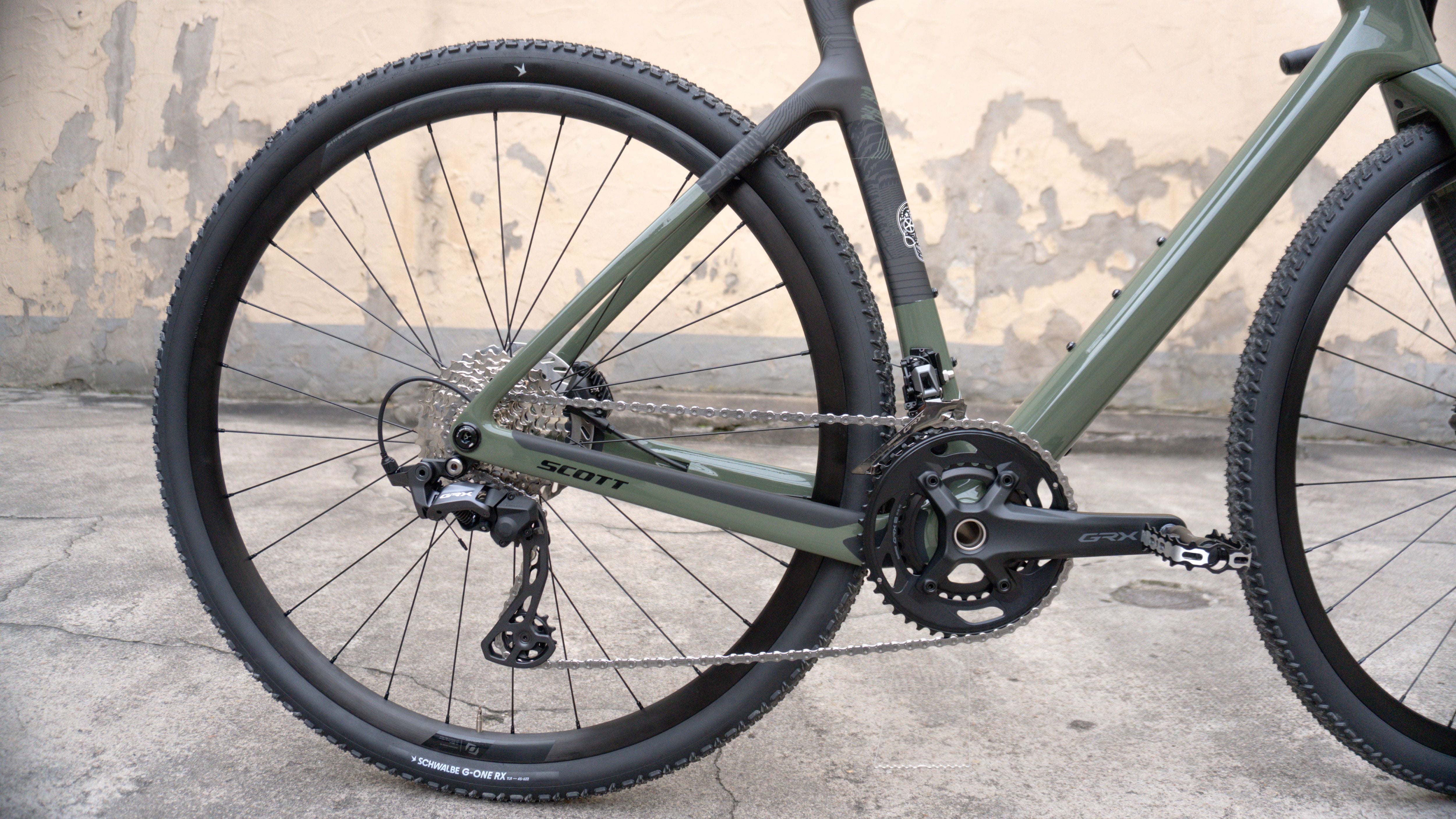 Scott Addict Gravel 40 - Wenge Green