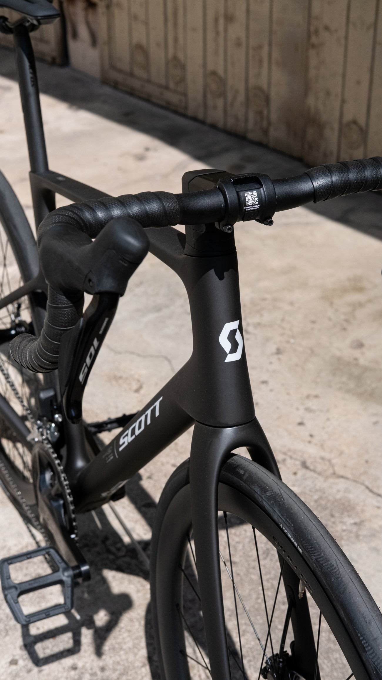 Scott ADDICT 30 Rennrad Shimano 105 Di2 2x12 - Carbon Black