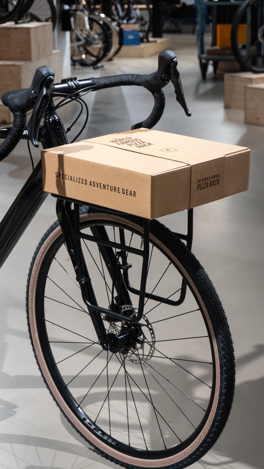 Specialized Pizza Front Rack - Schwarz