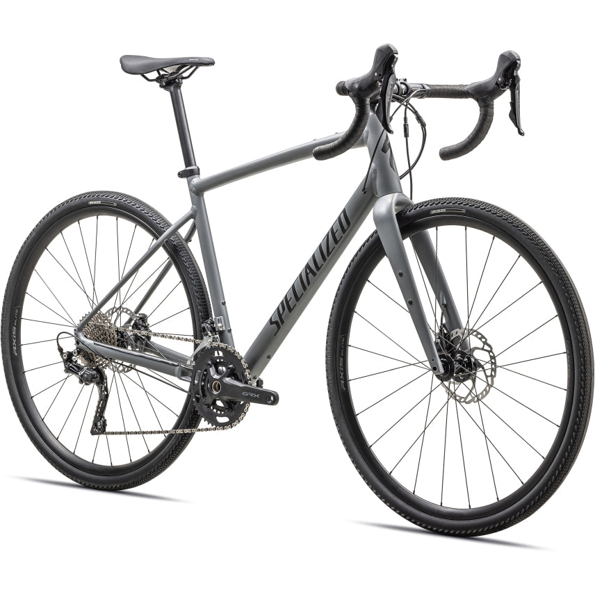 Specialized DIVERGE E5 Elite, Shimano GRX - Satin Ashen Grey / Obsidian