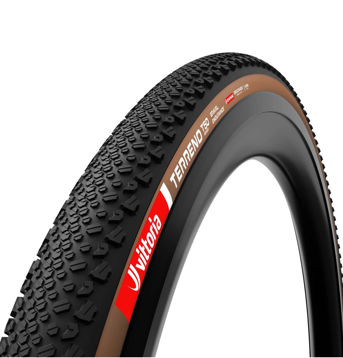 Vittoria Terreno T50 Mixed 700x40c, Gravel Endurance Graphene TLR - Schwarz/Tan