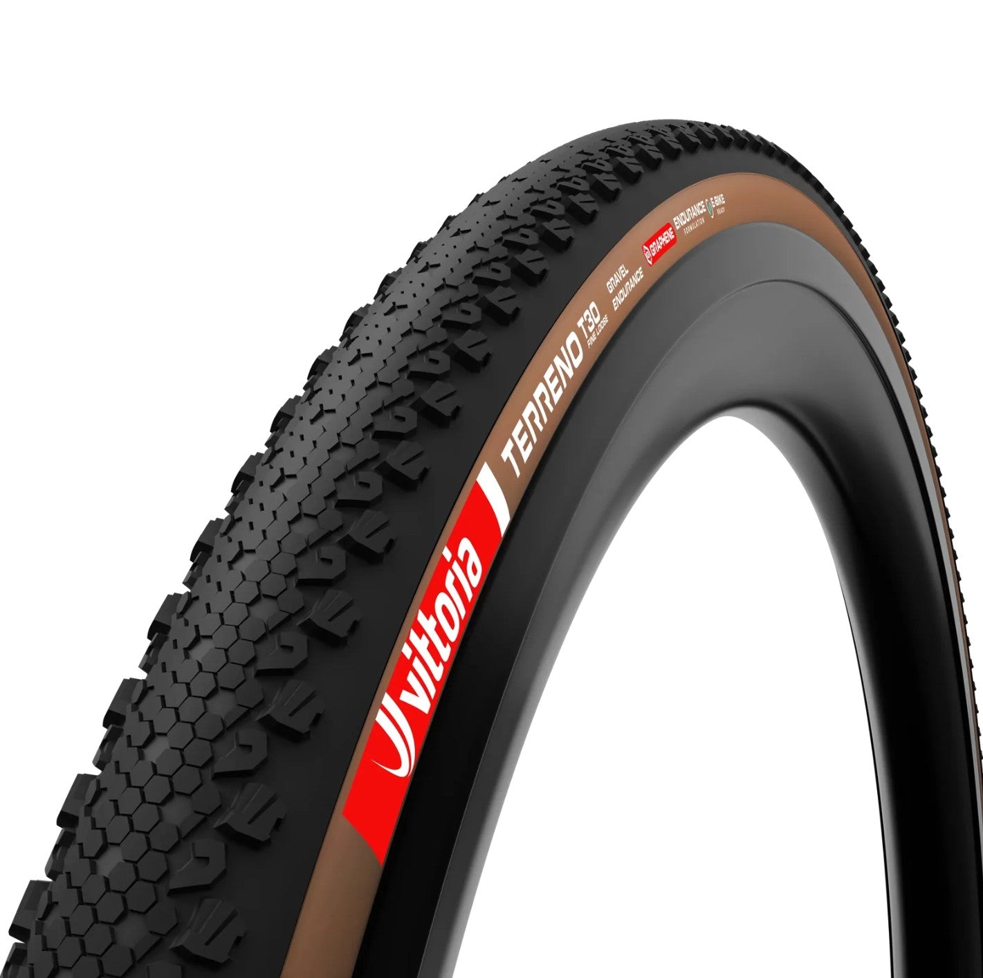 Vittoria Terreno T30 Fine Loose, Gravel Endurance G2.0 TLR - Schwarz/Tan