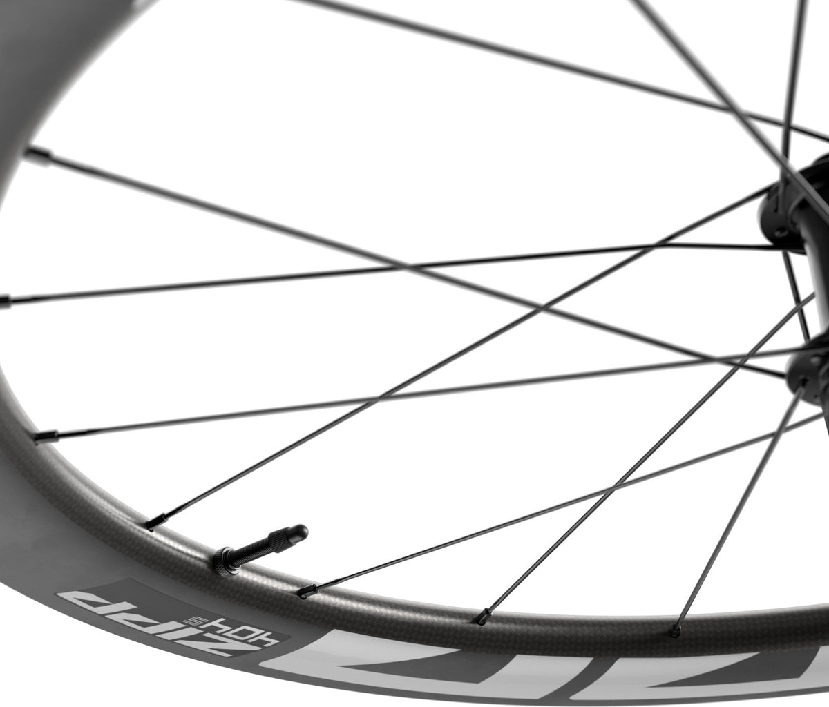 ZIPP 404S Carbon Laufrad Tubeless, Centerlock - Weiße Decals
