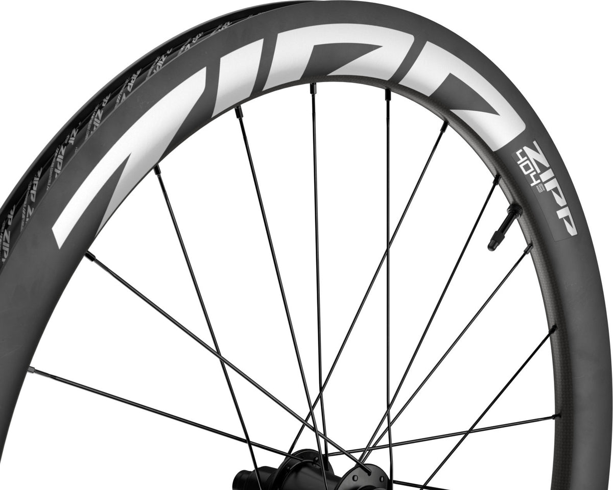 ZIPP 404S Carbon Laufrad Tubeless, Centerlock - Weiße Decals