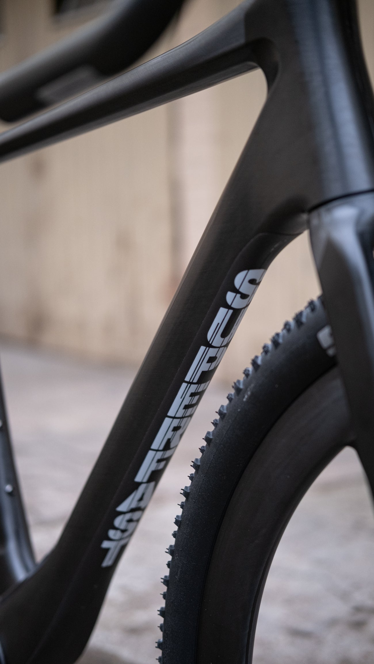 Bike ahead Composites THE SUPERFAST Rahmen-Set - Carbon Raw