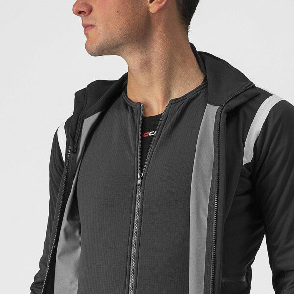 Castelli ALPHA RoS 2 Winter Jacke - Light Black / Dark Gray