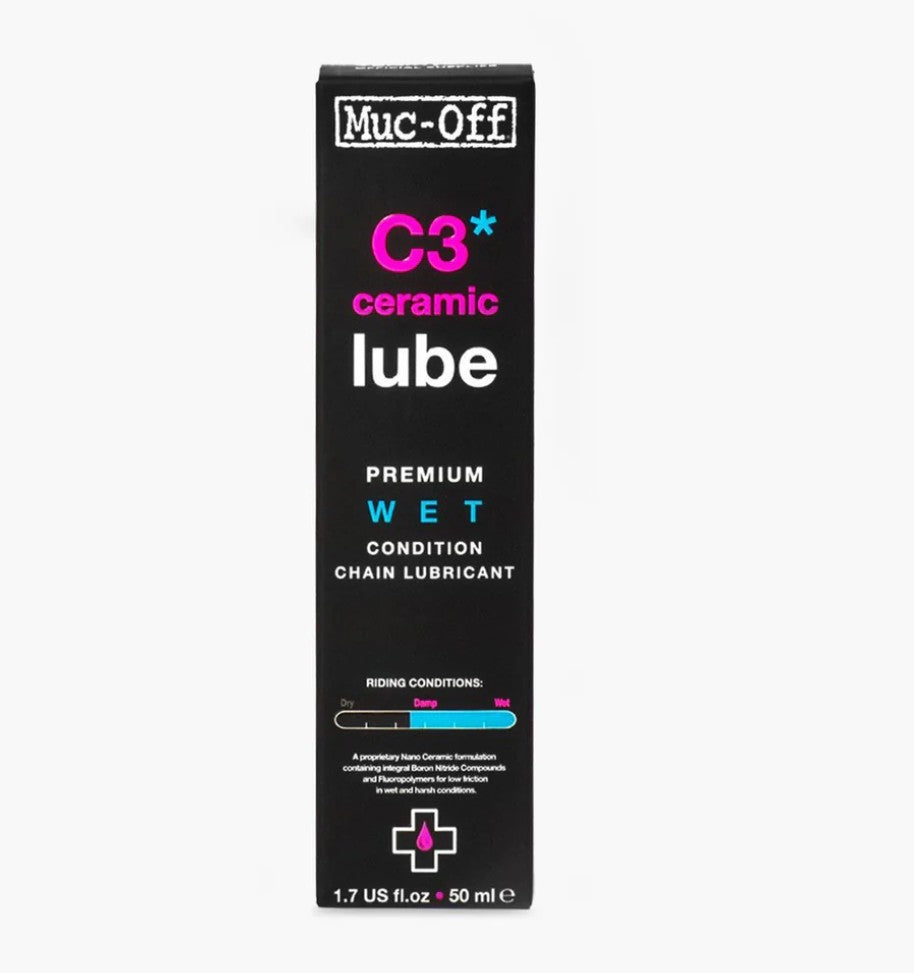 Muc-Off C3 Wet Ceramic Lube Chain Oil - 120ml