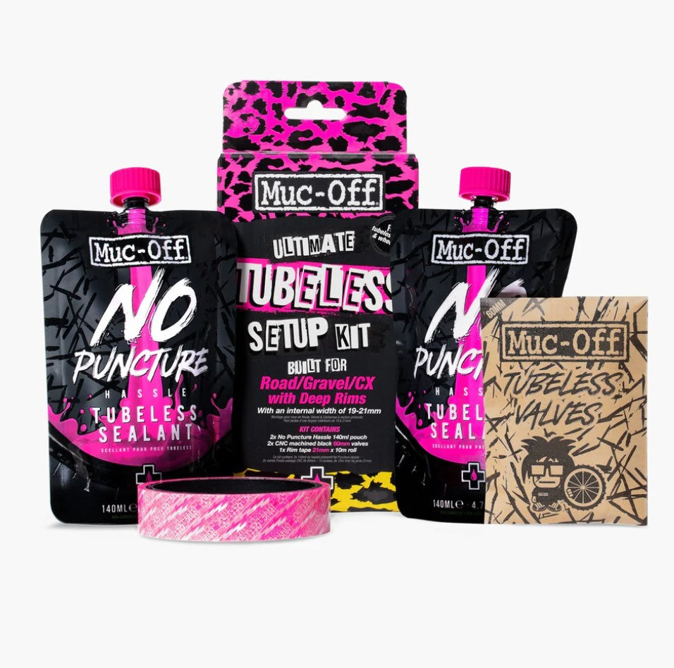 Muc Off Ultimate Tubeless Setup Kit - Road 60mm