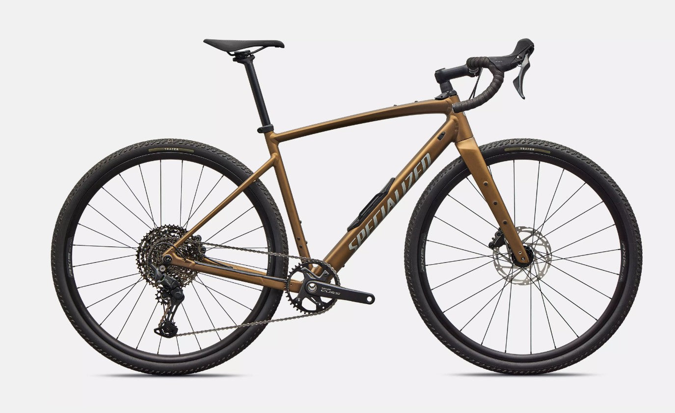 Specialized DIVERGE 4 Sport, Shimano Cues Future Shock - Satin Burnt Gold Metallic