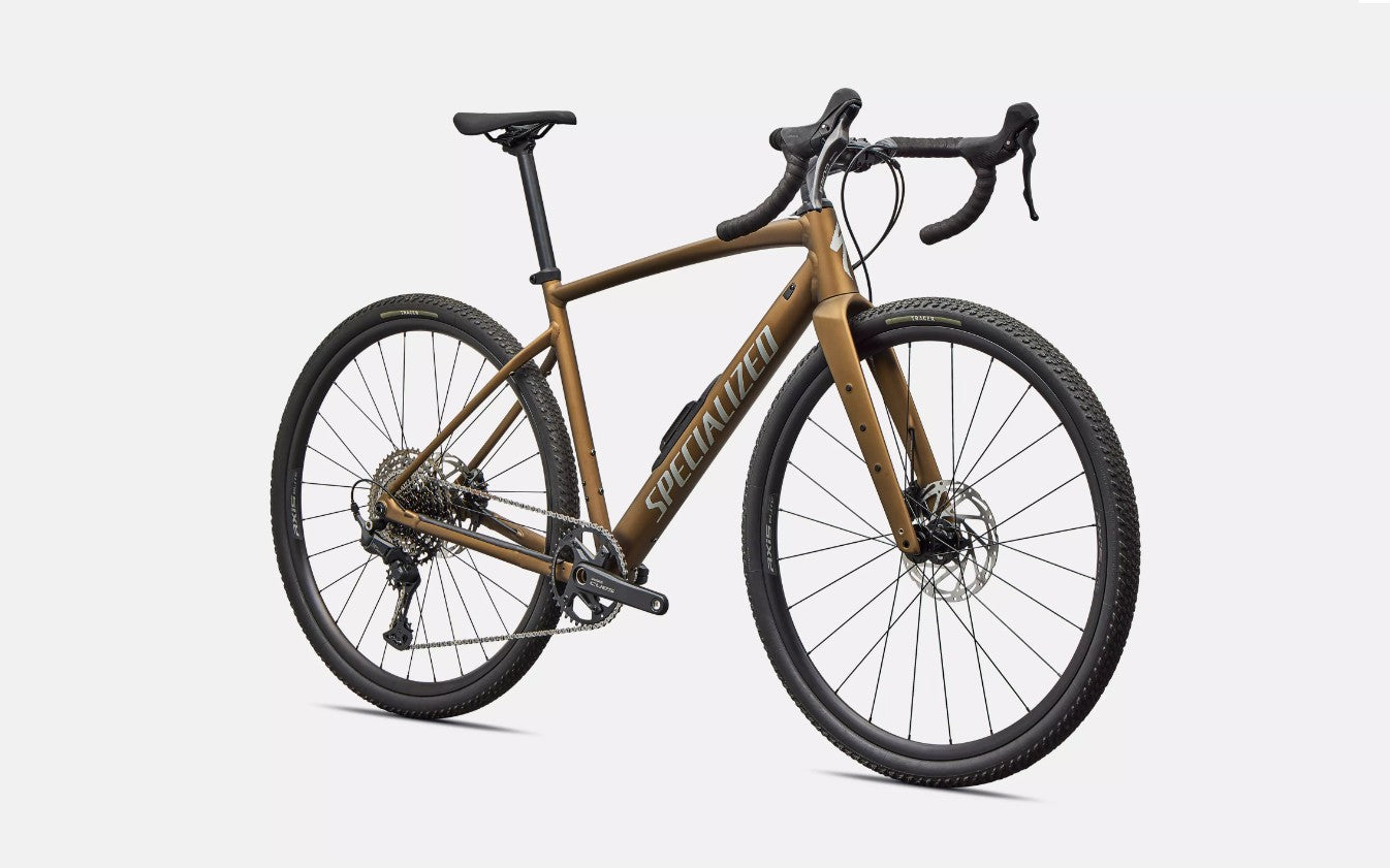 Specialized DIVERGE 4 Sport, Shimano Cues Future Shock - Satin Burnt Gold Metallic