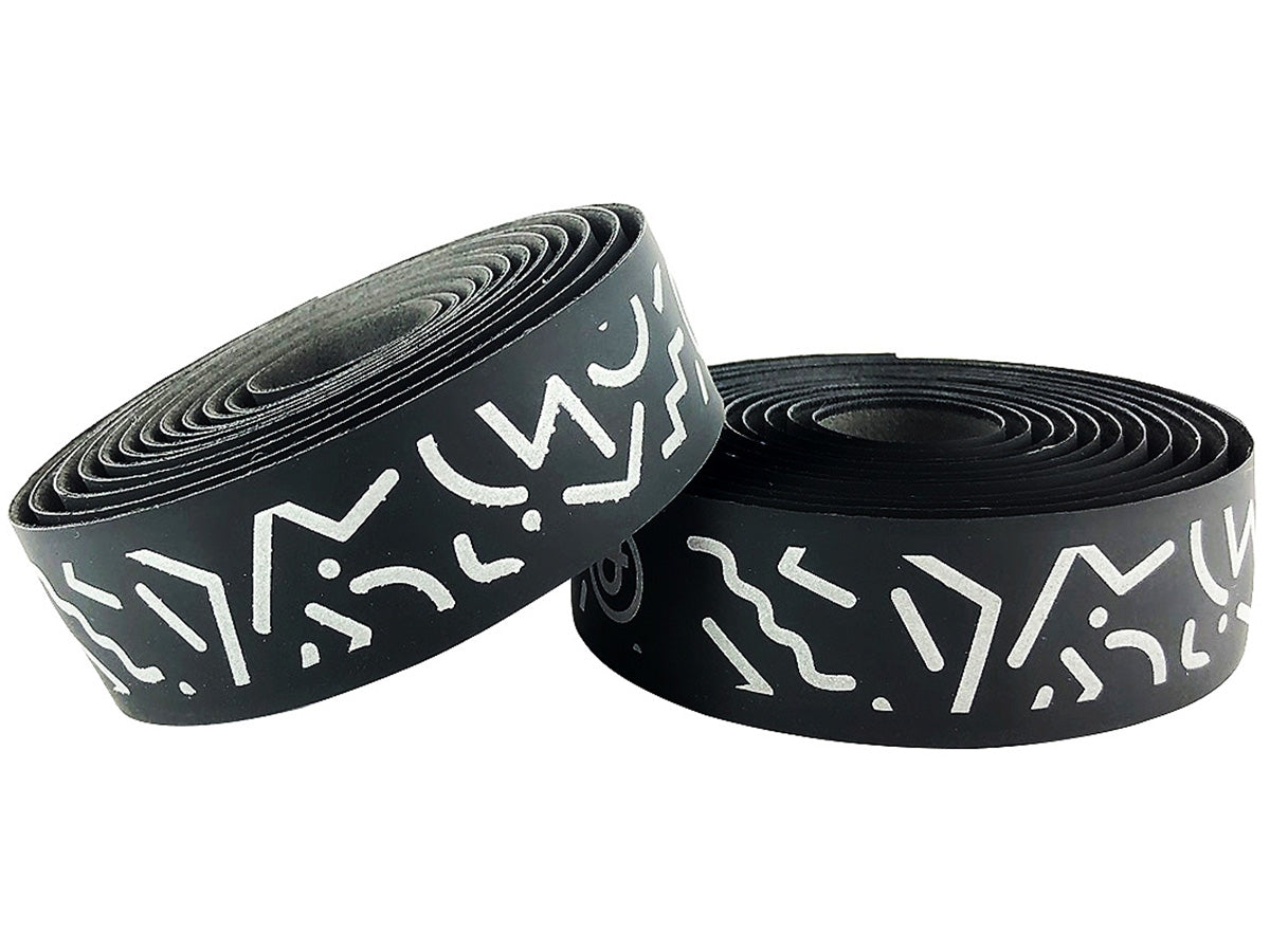 BLB Supreme Pro Reflective Lenkerband - ZigZag Schwarz