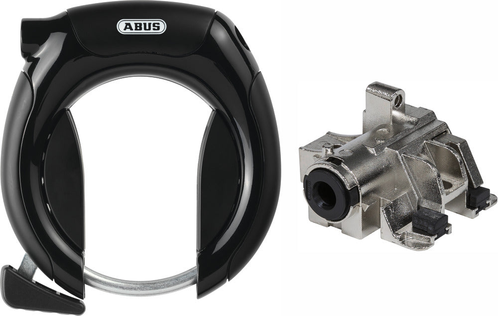 ABUS Pro Shield Plus 5950 (NR) Rahmenschloß + gleichschließendes Akkuschloß Shimano