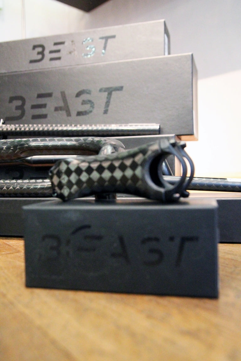 BEAST Components - ROAD Stem Vorbau Carbon, SQUARE-Finish, 31.8mm