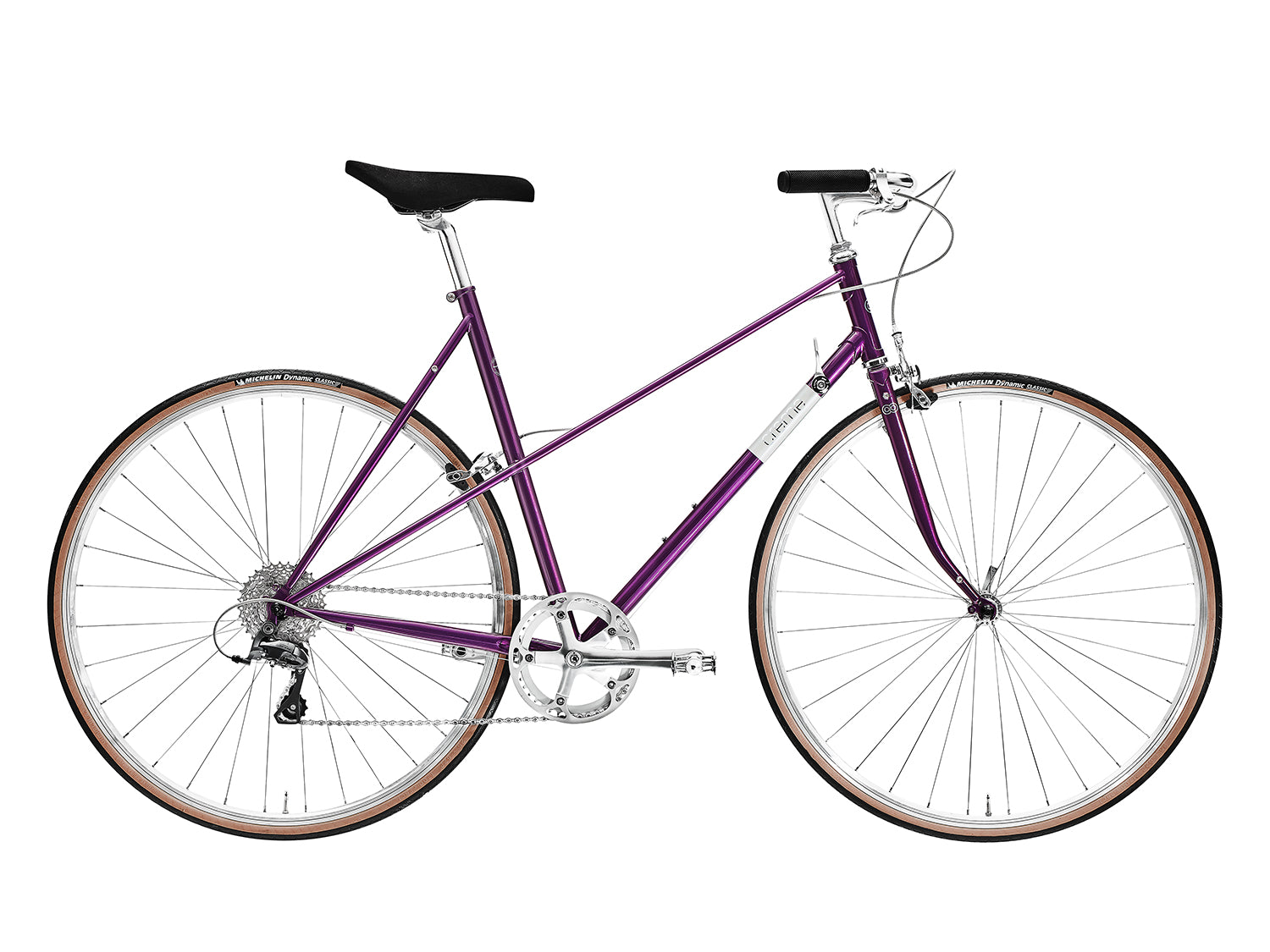 Creme Cycles Echo Uno MIXTE 8-speed - Purple Rain