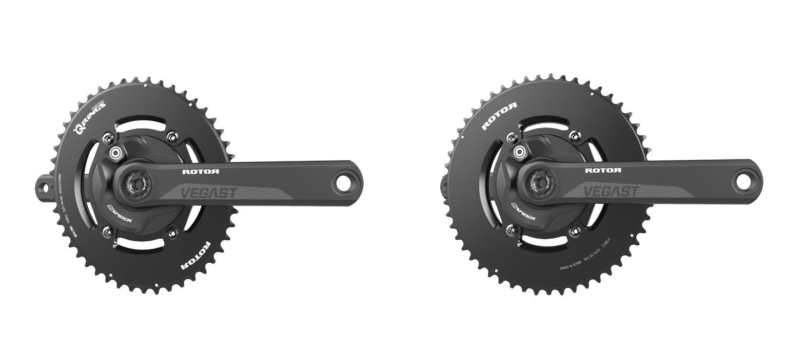 Rotor POWERPACK - Bundle Vegast + INSpider Powermeter und 4x110 Kettenblätter