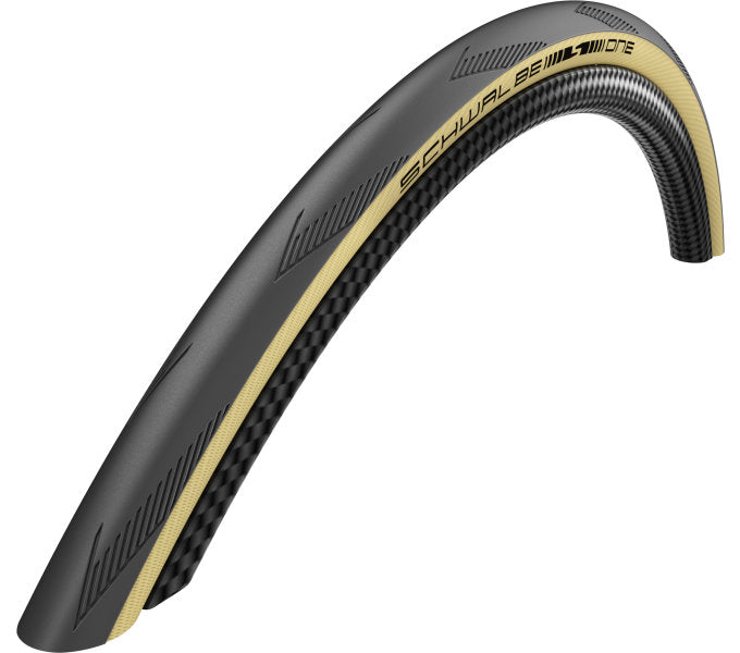 Schwalbe ONE Addix Performance Line TLE Faltreifen 700c / 25-622 - Schwarz/Tan