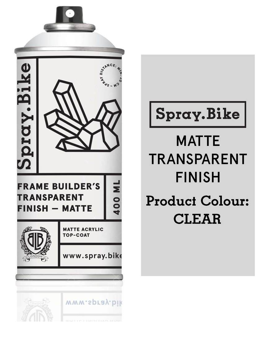Spray.Bike Frame Builder´s - Transparent Finish MATT 400ml