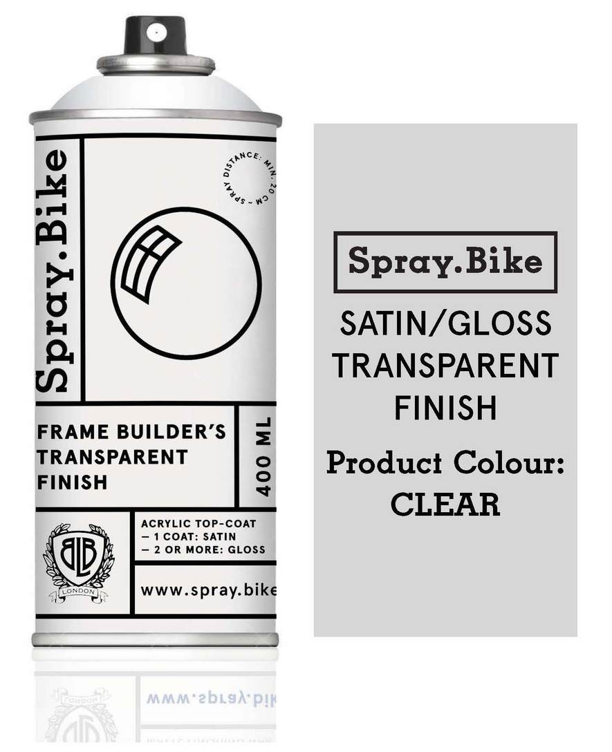 Spray.Bike Frame Builder´s - Transparent Finish SATIN/GLOSS 400ml