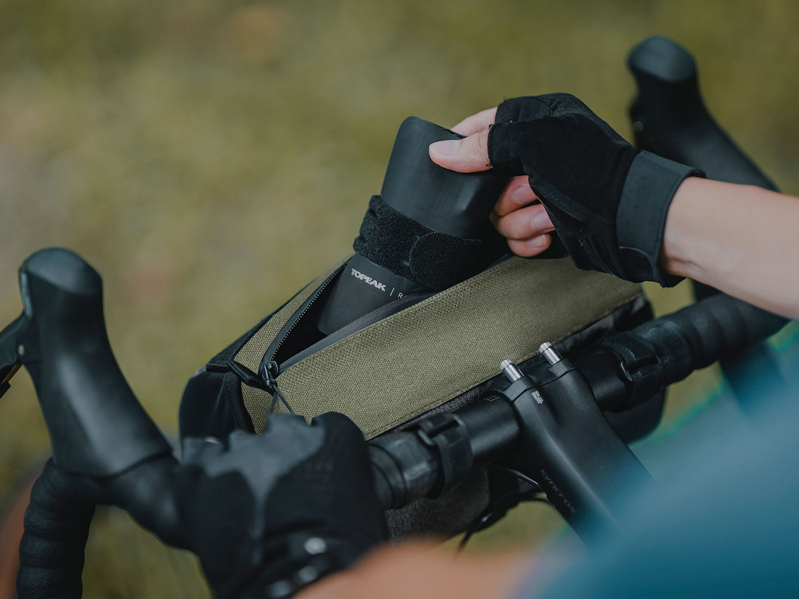 Topeak TUBULAR Bar Bag - Grün