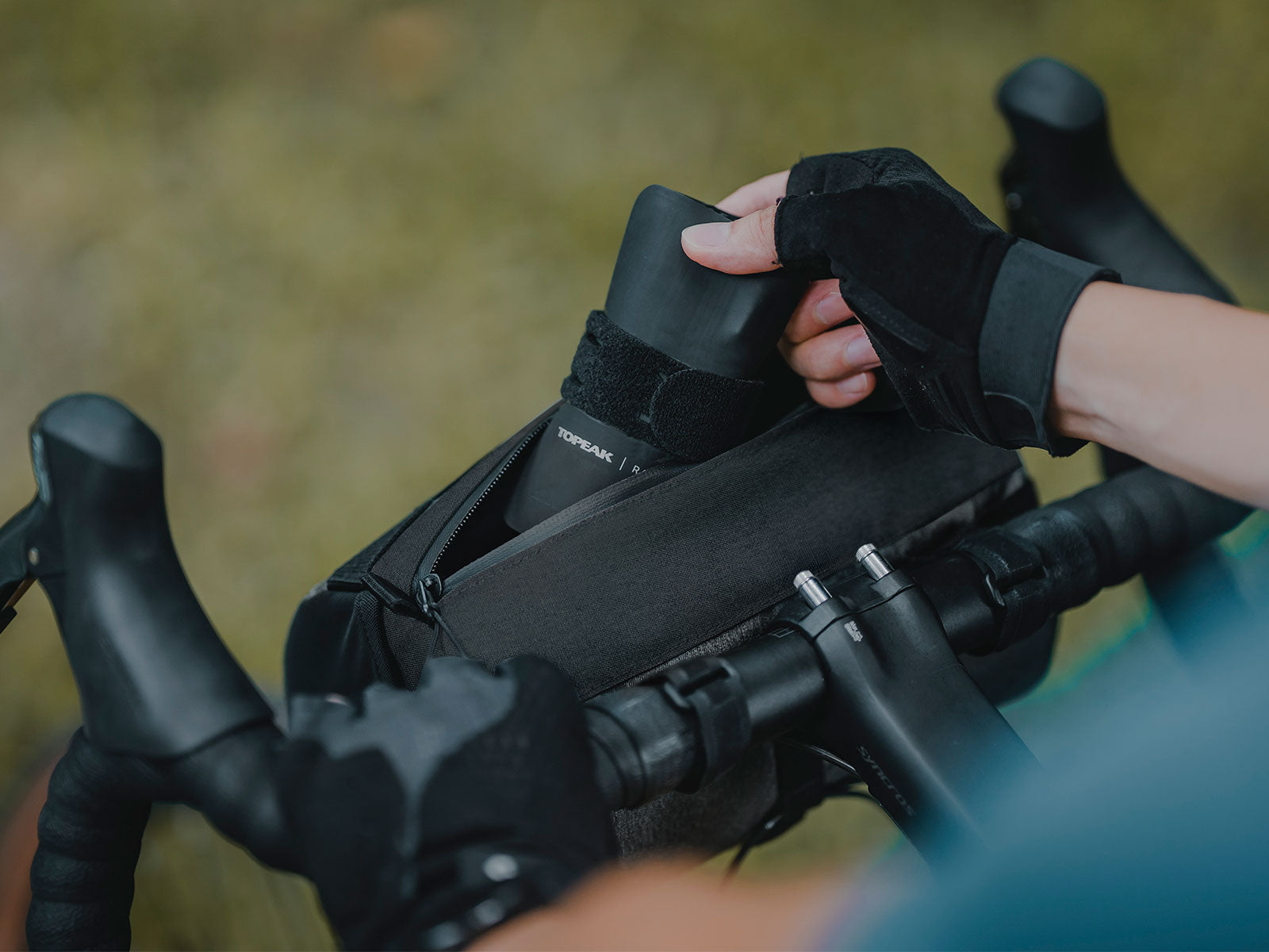 Topeak TUBULAR Bar Bag - Schwarz