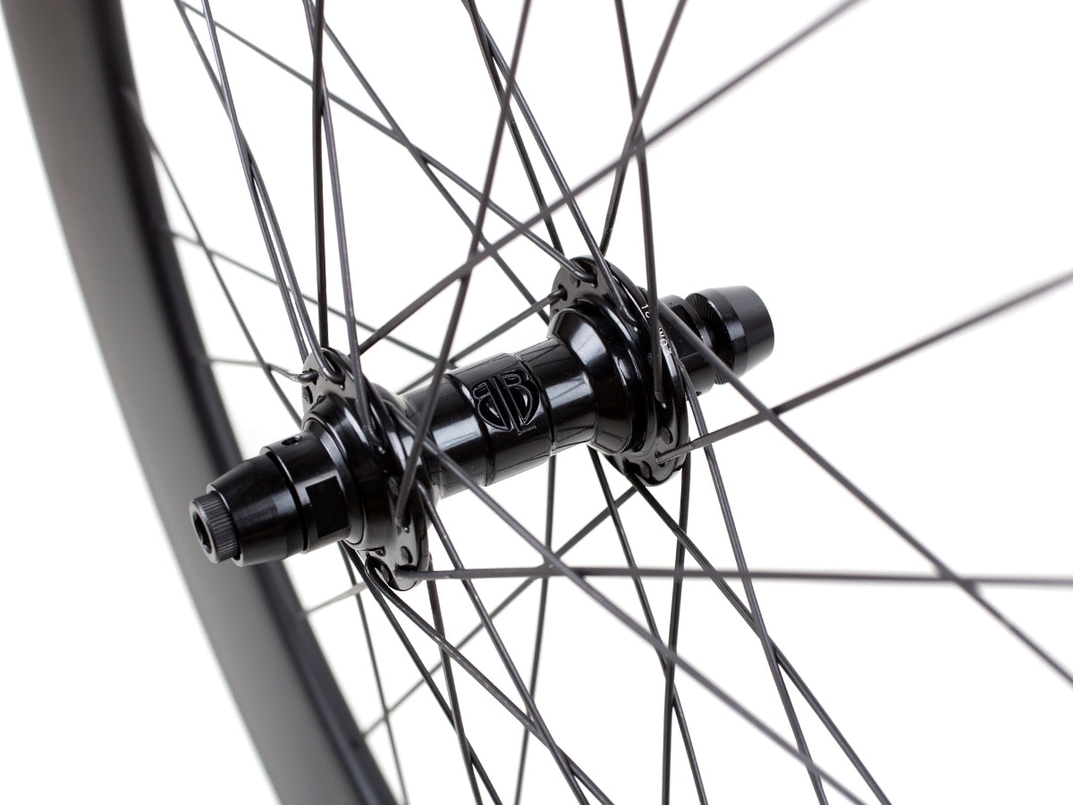 BLB Notorious 90 x BLB KING HUB Track Vorderrad Schwarz, 32Loch