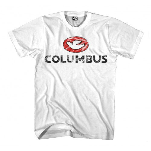 Columbus Scratch T-Shirt - Weiß
