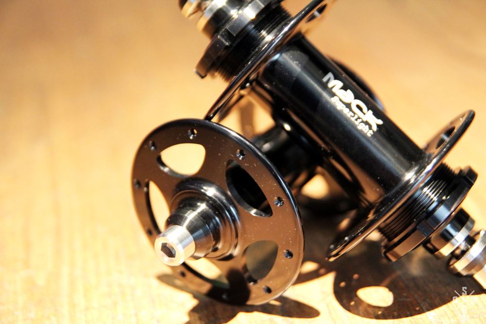 MACK HUBS Superlight Track Hinterrad Nabe Hochflansch - Sheriff Star