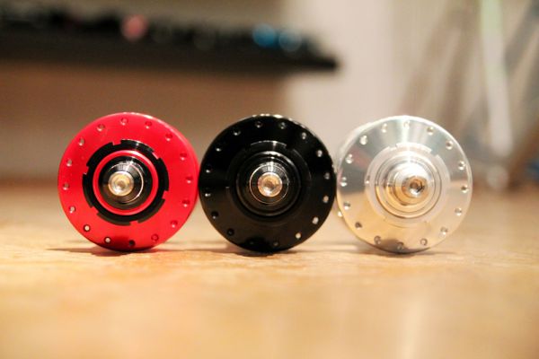 MACK HUBS Superlight Track Hinterrad Nabe Hochflansch - Silber-poliert