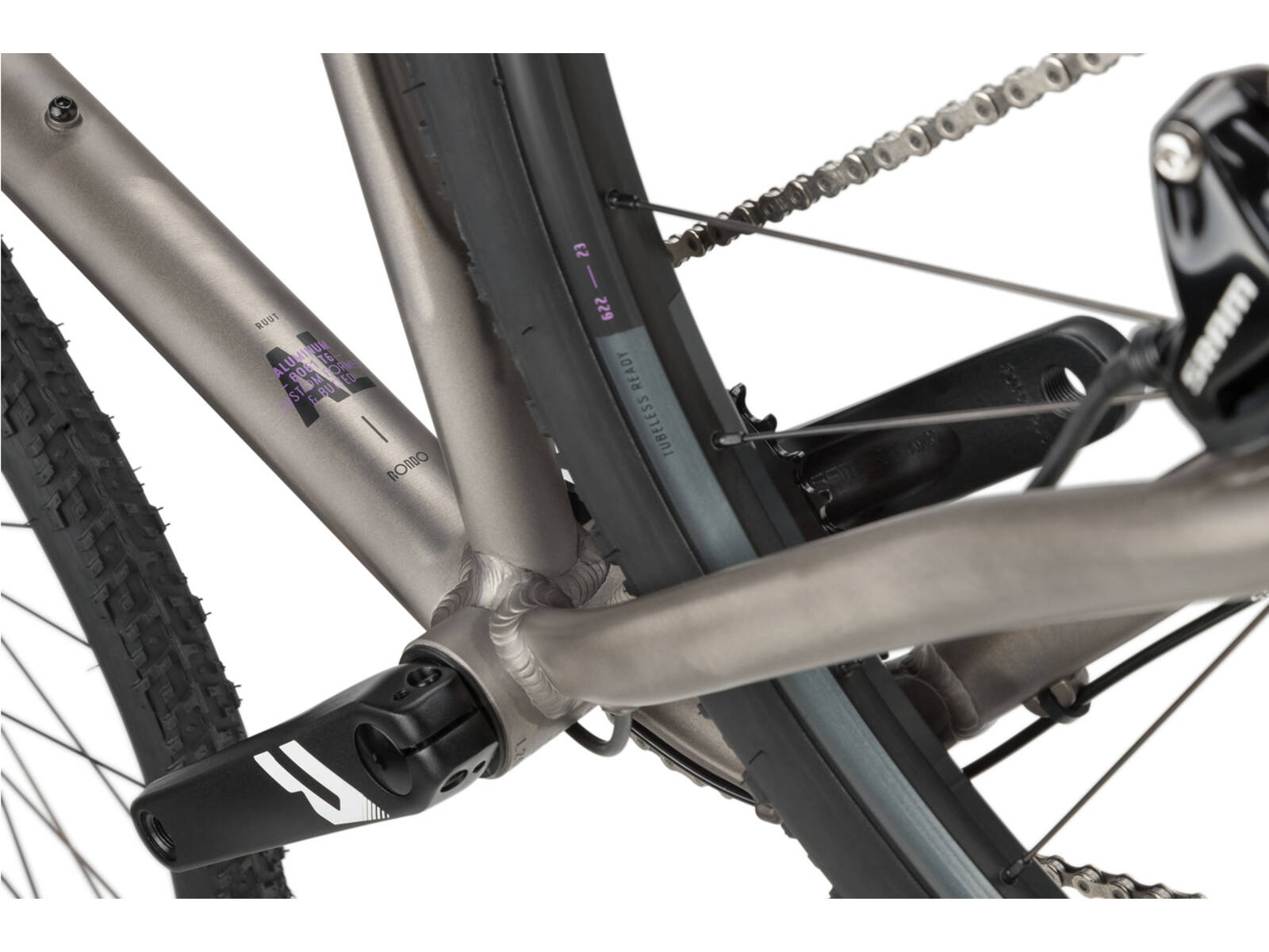 Rondo RUUT AL1 Gravel Plus Bike - 2022 - Raw/Grey