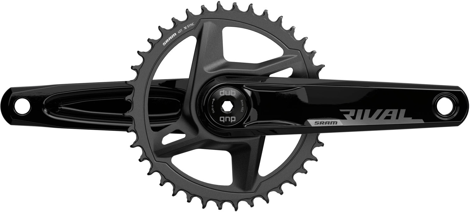 SRAM Rival1 AXS Kurbelgarnitur WIDE 40T - DUB