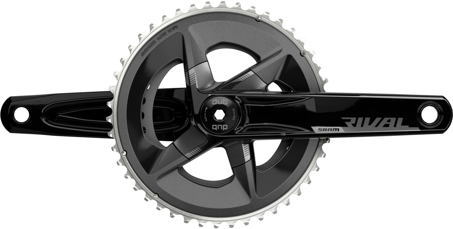 SRAM RIVAL AXS 2-fach DUB Kurbelgarnitur - 46/33 Zähne